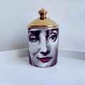 Italian Gold Pop Art Vessel - Wink