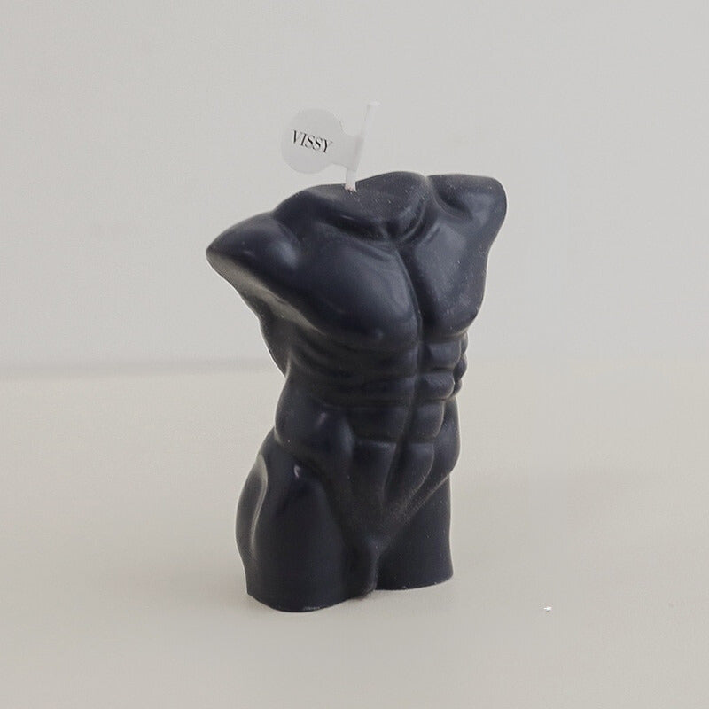 Li'l' David - Nero Torso Sculpture