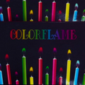 Rainbow Flames Candles