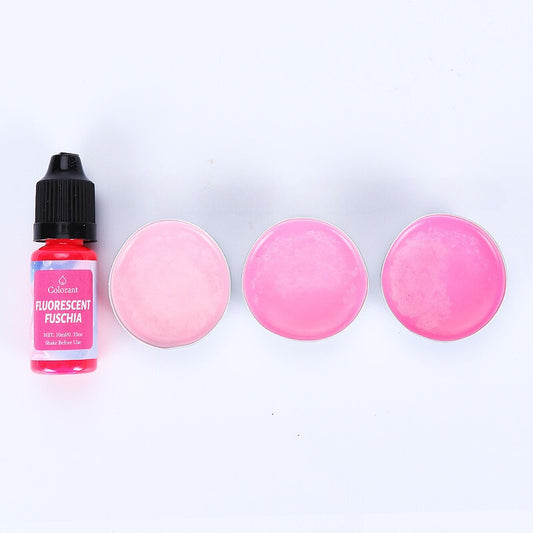 Fluorescent Fuchsia - Resin Pigment - Craft Supplies