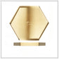 Slim & Gold Tray Collection -  Large Hexagon