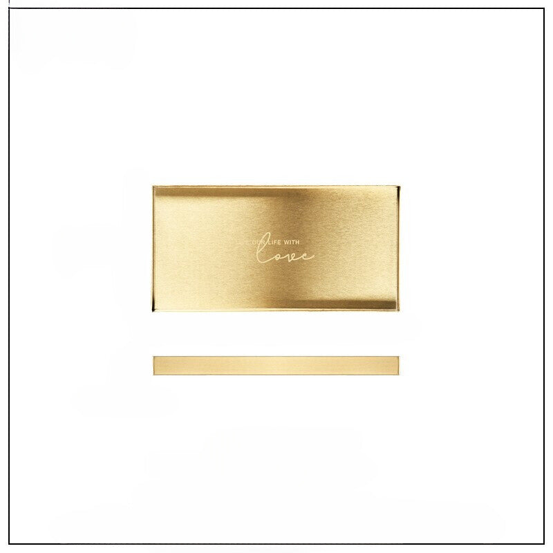 Slim & Gold Tray Collection -  Small Rectangle