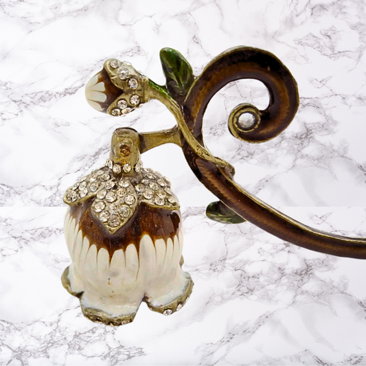 Venetian Garden Candle Snuffer - Snow Tulip