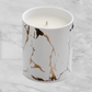 Gold Vein White Marble -  Scented Candle