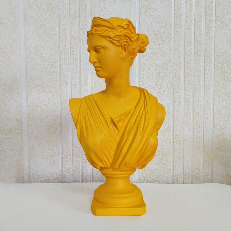 The Athena Sculpture -  Goldenrod