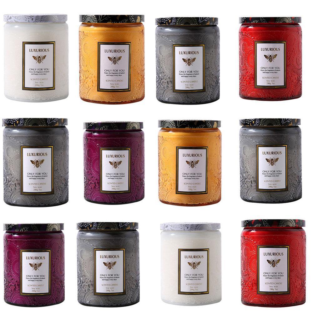 Luxurious Scented Candle - Amber