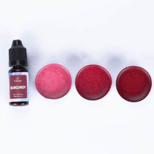 Burgundy - Resin Pigment - Craft Supplies