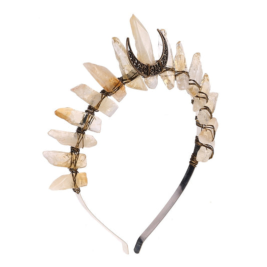 Moon Maiden Magic Headdress - Ice & Earth