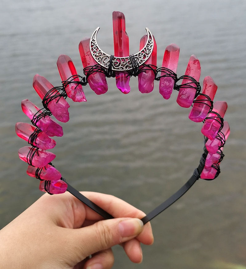 Moon Maiden Magic Headdress - Electric