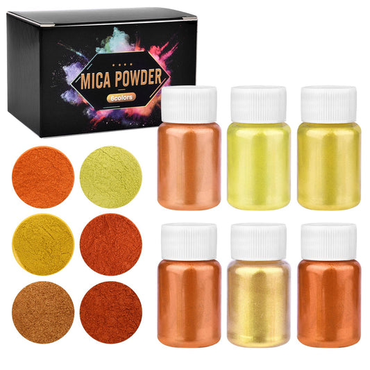 Pearlescent Mica Powder - Yellows