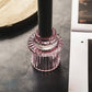 Pink Glass - Flute Candle Holder