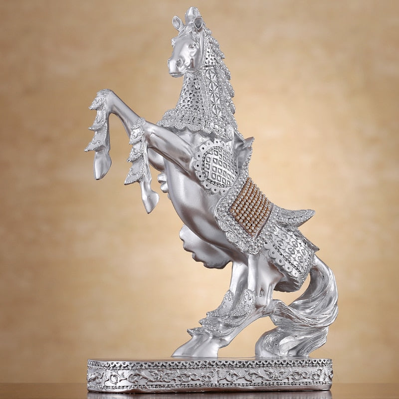 Silver Macedonian Stallion