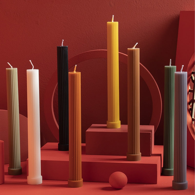 Column Candle - Desert Clay