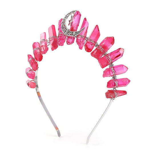 Moon Maiden Magic Headdress - Bright Fuchsia