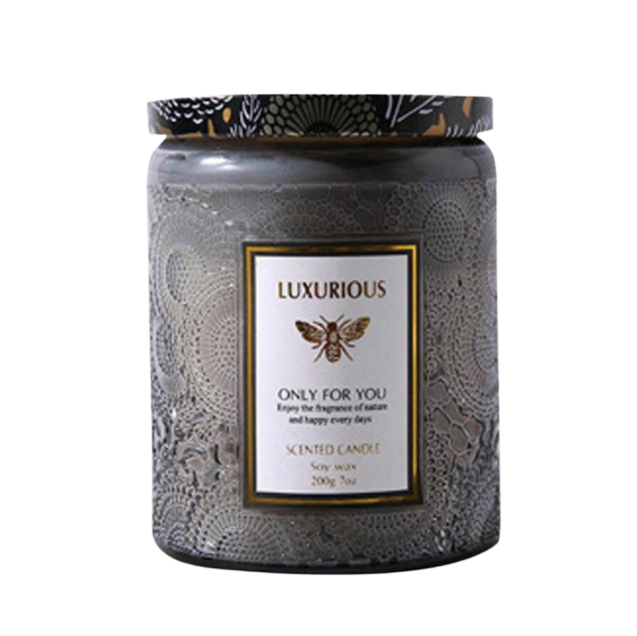 Luxurious Scented Candle - Teak