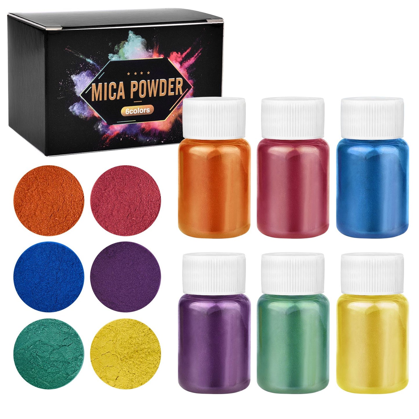 Pearlescent Mica Powder - Primaries